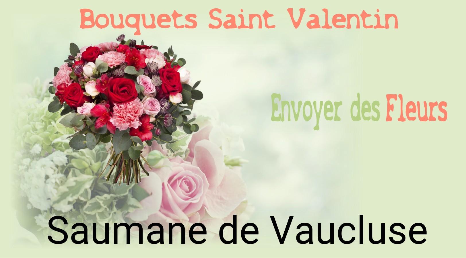 Roses de Saint-Valentin livrées à Saumane-de-Vaucluse